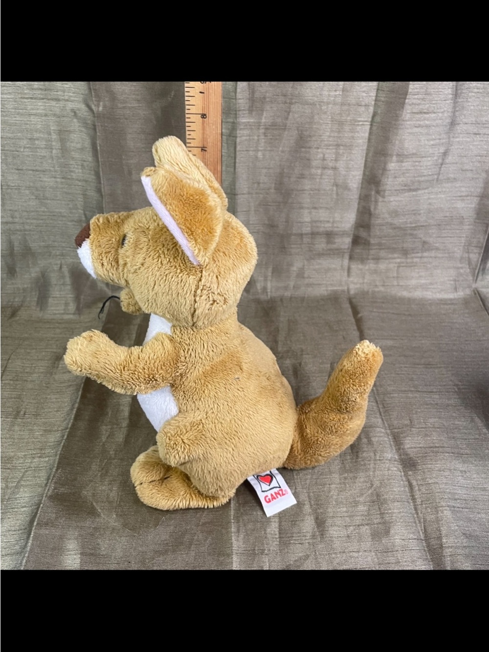 Ganz Webkinz Kangaroo HM180 Plush Stuffed Animal NO CODE - Preowned - Picture 3 of 7